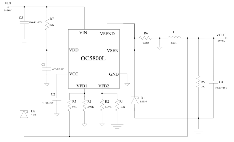 OC5800L原理电路图