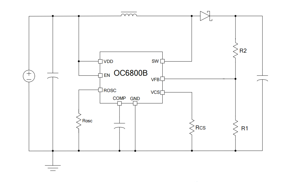 OC6800B升压DC-DC电路的布线规则封面图