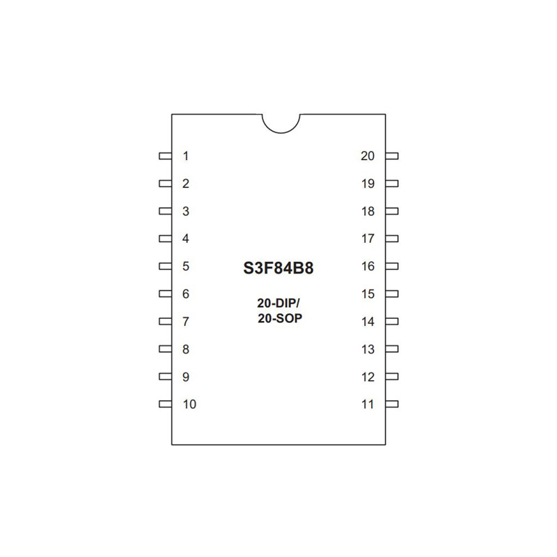 S3F84B8XZZ-DK98产品封装照片