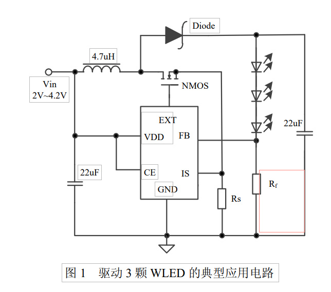 白光LED DC/DC 变换器调恒定电流和限定电流驱动方案IC芯片开发应用问答封装图